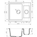 Кухонная мойка OMOIKIRI Sakaime 60-2-BL (4993908) Кухонная мойка OMOIKIRI Sakaime 60-2-BL (4993908)