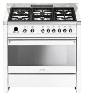 Плита газовая SMEG cs19b-6 Плита газовая SMEG cs19b-6