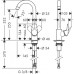 Смеситель HANSGROHE Logis 71835000 хром Смеситель HANSGROHE Logis 71835000 хром