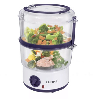 Пароварка Lumme LU-1405 темный топаз
