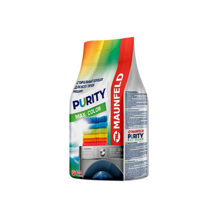 Стиральный порошок MAUNFELD Purity Max Color Automat 9000г MWP9000CA Стиральный порошок MAUNFELD Purity Max Color Automat 9000г MWP9000CA