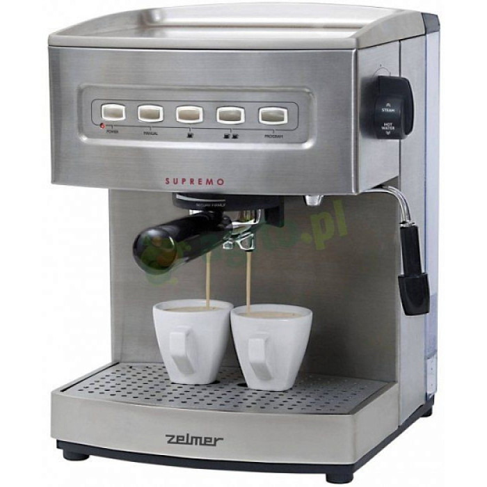 Кофемашина ZELMER 13z013 серебристый Кофемашина ZELMER 13z013 серебристый