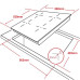 Варочная панель Ginzzu HCI-409 Варочная панель Ginzzu HCI-409