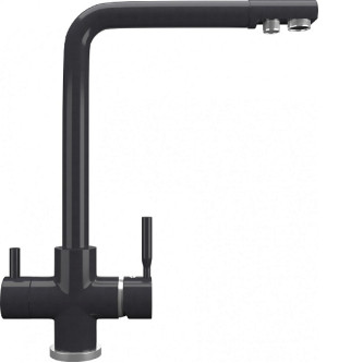 Смеситель WEISSGAUFF WG 01608 Anthracite