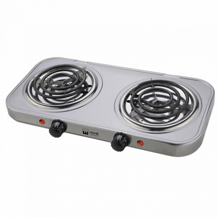Настольная плита HOME ELEMENT HE-HP702 металлик Настольная плита HOME ELEMENT HE-HP702 металлик