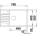 Кухонная мойка BLANCO ZIA XL 6S Compact 523273 антрацит Кухонная мойка BLANCO ZIA XL 6S Compact 523273 антрацит