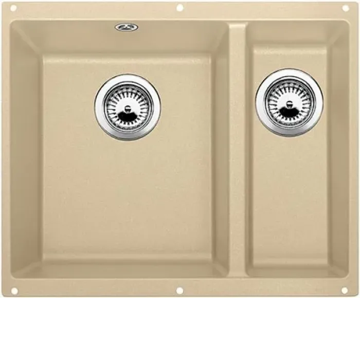Кухонная мойка BLANCO ROTAN 340/160-U левая шампань (арт.521350) Кухонная мойка BLANCO ROTAN 340/160-U левая шампань (арт.521350)