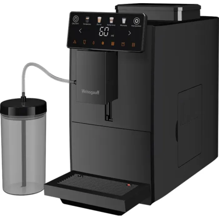 Кофемашина WEISSGAUFF WCM-336 DB Touch Cappuccino Кофемашина WEISSGAUFF WCM-336 DB Touch Cappuccino