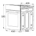 Духовой шкаф MEFERI MEO456IX LIGHT Духовой шкаф MEFERI MEO456IX LIGHT
