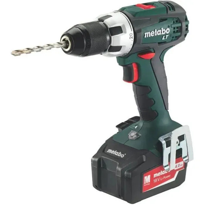 Шуруповерт METABO bs 18 lt quick акк.винт.60нм,2х4,0ач liion,кейс (602102500)