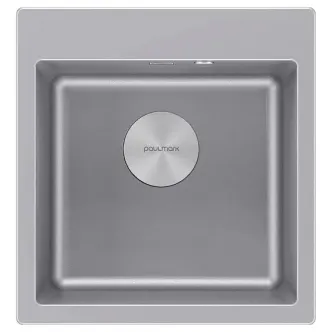 Кухонная мойка PAULMARK Kante PM105152-GRM