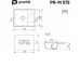 Кухонная мойка PRACTIK PR-M-575-004