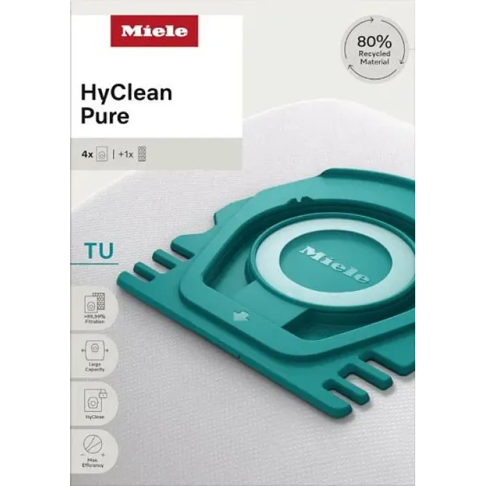Мешок-пылесборник MIELE CO HyClean 3D (4 мешка и 1 фильтр) PURE Мешок-пылесборник MIELE CO HyClean 3D (4 мешка и 1 фильтр) PURE