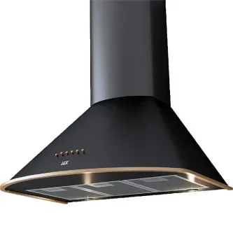 Вытяжка LEX am arco 600 p-b negra gold