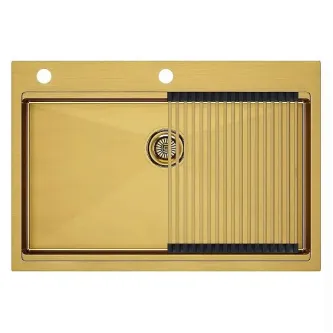 Кухонная мойка PAULMARK KRONER-PRO PM707551-BG