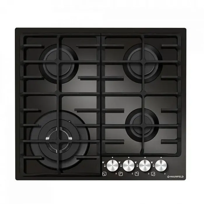 Газовая поверхность MAUNFELD MGHG.64.76B_BLACK GLASS Газовая поверхность MAUNFELD MGHG.64.76B_BLACK GLASS