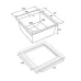 Кухонная мойка PAULMARK Kroner PM214551-GM Кухонная мойка PAULMARK Kroner PM214551-GM