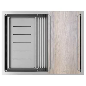 Кухонная мойка PAULMARK NEXT-MULTI SINK PM785845-BS