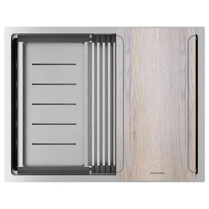 Кухонная мойка PAULMARK NEXT-MULTI SINK PM785845-BS Кухонная мойка PAULMARK NEXT-MULTI SINK PM785845-BS