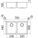 Кухонная мойка BARAZZA 1X842I