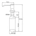 Дозатор OULIN OL-401 D хром Дозатор OULIN OL-401 D хром