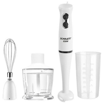 Блендер SCARLETT sc-hb42f13 белый Блендер SCARLETT sc-hb42f13 белый
