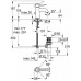 Смеситель GROHE BauClassic 23161000 Смеситель GROHE BauClassic 23161000