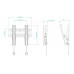 Кронштейн ONKRON TM1 Black Кронштейн ONKRON TM1 Black