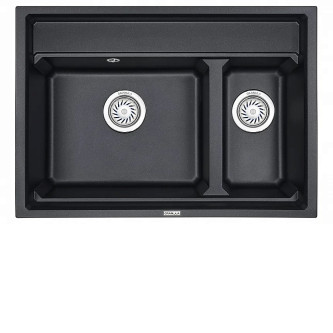 Кухонная мойка GRANULA KS-7302 шварц Кухонная мойка GRANULA KS-7302 шварц