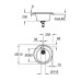 Кухонная мойка GROHE K200 черный гранит 31656AP0
