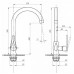 Смеситель ПРОФСАН PSM-301-3 Steel Смеситель ПРОФСАН PSM-301-3 Steel