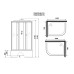 Душевая кабина NIAGARA Eco E100/70/40L/TN Душевая кабина NIAGARA Eco E100/70/40L/TN