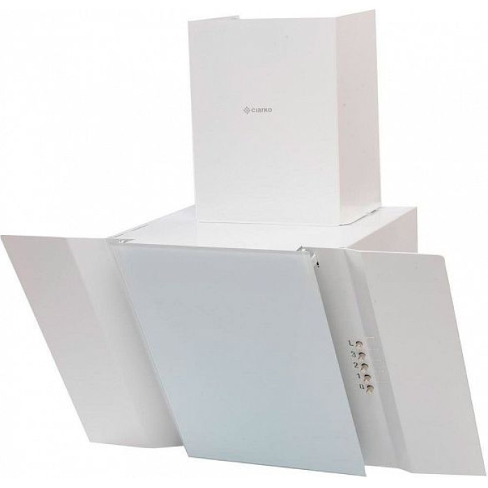 Каминная вытяжка CIARKO Special Star SBM White 60 Каминная вытяжка CIARKO Special Star SBM White 60