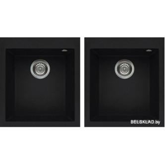 Кухонная мойка ELLECI Quadra 200 Black K86