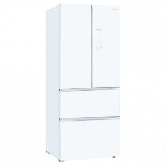 Холодильник TESLER RFD-361I WHITE GLASS