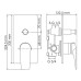 Смеситель WASSERKRAFT Wiese 8461
