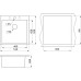 Кухонная мойка PAULMARK Praktisch PM105152-BL Кухонная мойка PAULMARK Praktisch PM105152-BL
