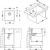 Кухонная мойка ALVEUS Quadrix 30 BRS 1102604 (в комплекте с сифоном 1102384) Кухонная мойка ALVEUS Quadrix 30 BRS 1102604 (в комплекте с сифоном 1102384)