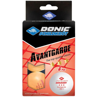 Мячи для настольного тенниса Donic Avantgarde 3 оранжевый