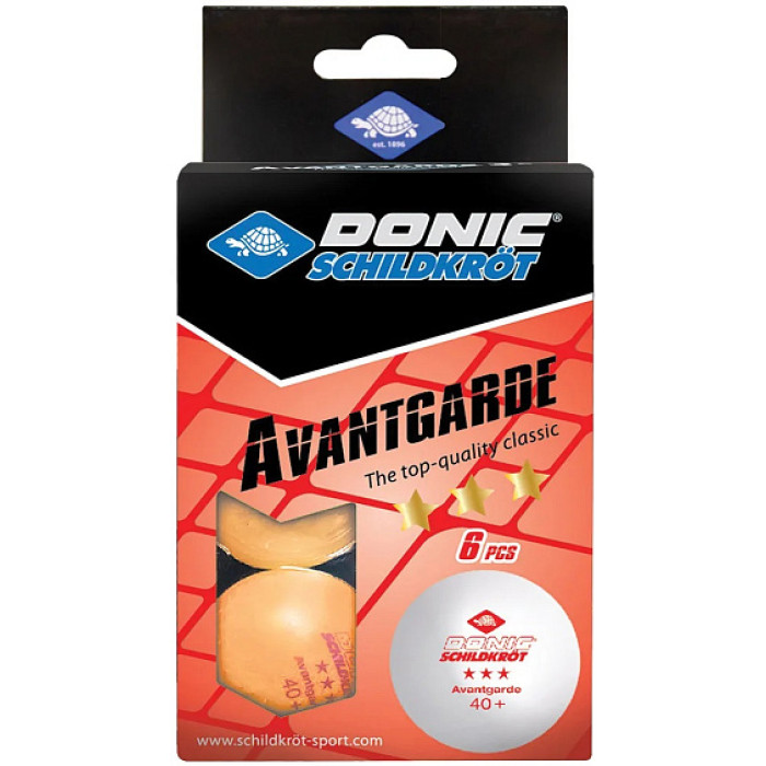 Мячи для настольного тенниса Donic Avantgarde 3 оранжевый Мячи для настольного тенниса Donic Avantgarde 3 оранжевый