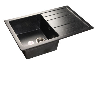 Кухонная мойка GRANFEST Quadro GF-Q780L черный Кухонная мойка GRANFEST Quadro GF-Q780L черный
