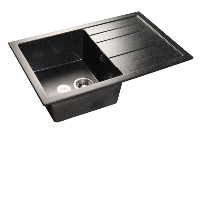 Кухонная мойка GRANFEST Quadro GF-Q780L черный Кухонная мойка GRANFEST Quadro GF-Q780L черный