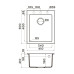 Кухонная мойка OMOIKIRI Bosen 41A-GR (4993813)