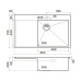 Кухонная мойка OMOIKIRI Akisame 86-LG-R Side (4997046) Кухонная мойка OMOIKIRI Akisame 86-LG-R Side (4997046)