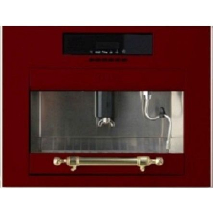 Встраиваемая кофеварка ILVE ES-645C TKA бордо ручка бронза Встраиваемая кофеварка ILVE ES-645C TKA бордо ручка бронза
