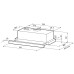Вытяжка KRONA Kamilla T 600 WHITE (1 мотор)