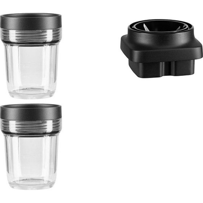 Набор чаш KITCHENAID 5KSB2040BBB с крышками и ножевым блоком для 5KSB13XX / 5KSB40XX