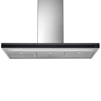 Вытяжка FALMEC LUCE 90 Vetro Nero (800) ECP пристенная,чёрная,сенсор.панель Вытяжка FALMEC LUCE 90 Vetro Nero (800) ECP пристенная,чёрная,сенсор.панель