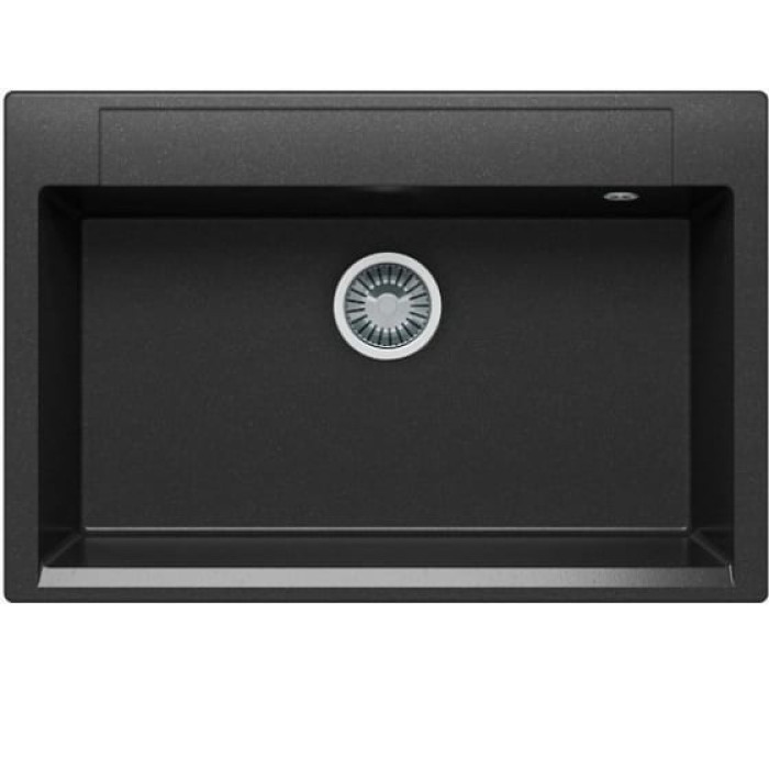 Кухонная мойка POLYGRAN Argo-760 №16 черная Кухонная мойка POLYGRAN Argo-760 №16 черная