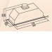 Вытяжка FALMEC GRUPPO INCASSO ECO 70 (600) INOX Вытяжка FALMEC GRUPPO INCASSO ECO 70 (600) INOX